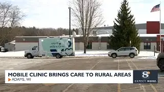 Mobile clinic brings healthcare to rural areas
