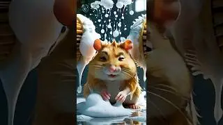 Giant Hamster Goes Through a Hamster Wash! 🧼🚗 | Funny Animal Animation