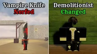 Balance Changes in New Zombie Update | Dead Rails (Vampire Nerfed, Demolitionist Changes)