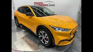2023 SOLDSOLDSOLD Ford Mach-E Mustang Premium AWD X in Cyber Orange Metallic / Black Onyx 15,600kms