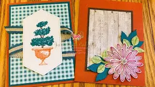 From the Heart Friday Session 17:  Stampin Up! Beauty & Joy and Gather Together Cards