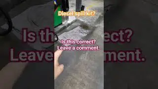 Diesel fuel spill #comedy #diesel #environment