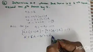 Arithmetic progression,Exercise 5.2(11-20) NCERT math(CBSE) class 10th 