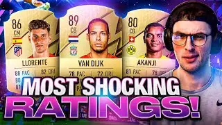 Most SURPRISING FIFA 22 Ratings