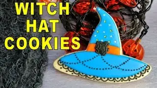 HALLOWEEN WITCH HAT COOKIES, HANIELA'S