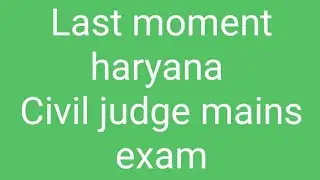 #judiciarymains  best of luck