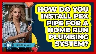 How Do You Install PEX Pipe For A Home Run Plumbing System? - Plumbing DIY Daily