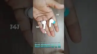 new airdopes 141 vs 115 design