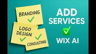 How to Add Your Services During Wix AI Setup