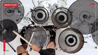 Comparativo de peles mudas Evans dB One X Kit de peles ac&uacute;sticas Evans