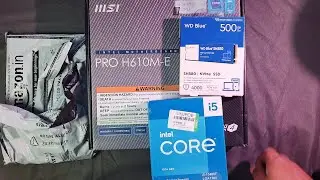 CPU PC Build Finally