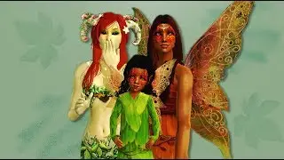 The Sims 2 Create A Sim:  Autumn Fairies! 🍁🍂✨