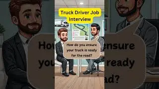 Truck Driver jobs interview | ENGLISH SPEAKING COURSE practice #english #englishspeaking #trending