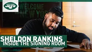 Behind The Scenes: Sheldon Rankins Contract Signing | The New York Jets | NFL