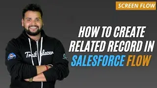 Salesforce Screen Flow to create related contact when the account is created