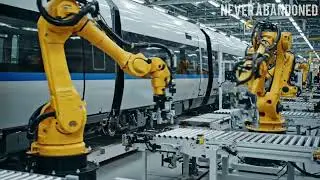 Mega China High-Speed Train Manufacture complete video