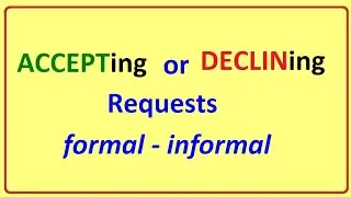 ACCEPTING or DECLINING REQUESTS
