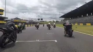 Crash at Sydney Motorsport park, St George Summer Night Series