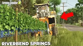 GRAPE HARVESTING AND RAISIN FACTORY BUILT | FARMING SIMULATOR 25