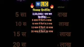 LIC FD Plan 2025 | LIC Nivesh Plus Plan No. 749 | Best Guaranteed Return Investment