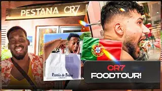 FARO & HAMED TESTEN das CRISTIANO RONALDO HOTEL RESTAURANT🥗XXL MADEIRA FOODTOUR🇵🇹🍔