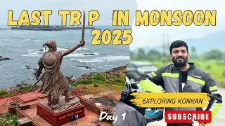 Mumbai to Devbag|  🛣️ NH 66 Condition in rain 2025 | Monsoon Ride Begins 😍 || Konkan in Monsoon 🌊 