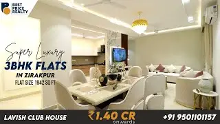 Ultra Luxury 3BHK Flats in Zirakpur | 3 /4/5  BHK - Green Lotus Saksham