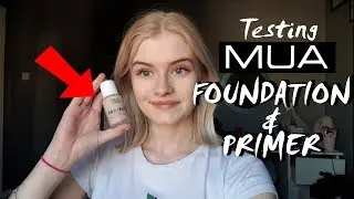 TESTING *NEW* MUA PRO BASE FOUNDATION + PRIMER
