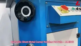 Hydraulic Sheet Metal Corner Notcher For Sale - ALEKVS