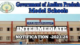 Ap model schools intermediate admissions 2023||ap model schools intermediate admissions apply online
