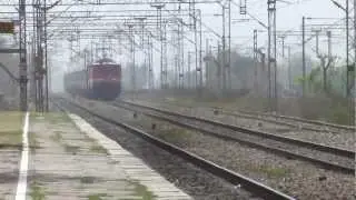 TWIN WAP4 ERNAKULAM NZM MANGALA LAKSHADWEEP EXPRESS MPS!!![HD]