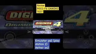 review poco f6 gaming test emulator ps2 Aether sx2 #aethersx2 #ps2 #ps #emulator #emulatorgame