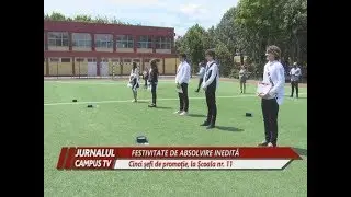 FESTIVITATE DE ABSOLVIRE INEDITA LA SCOALA NR 11
