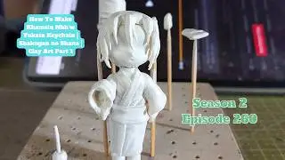 How To Make Khamsin Nbh'w Yukata Keychain | Shakugan no Shana | Clay Art Part 1 S.2 #260