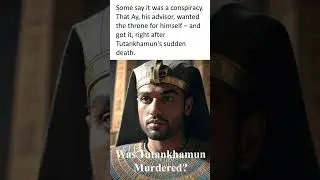 Tutankhamun's Death: Murder, Conspiracy, or Curse? | Ancient Egypt Mystery #Shorts