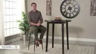 Belham Living Telluride Swivel Backless Stool - Product Review Video