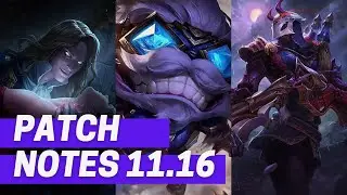 11.16 Patch Notes  -  TheRock7 Review GR/EG