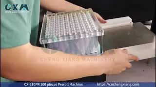 CX-210PR 100 pieces Preroll Machine #cannabis #BestCannabisPreRolls #Prerollinfusemachine #cxm