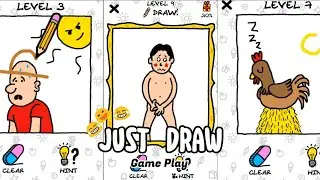Just Draw Game Play Video || My First Game Play Video || #games