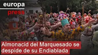 Almonacid del Marquesado se despide de su Endiablada