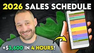 The BEST Insurance Sales Schedule To Use in 2026 ($1,000/hr)