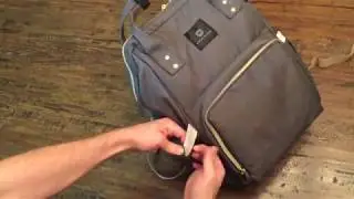 Soulsten Diaper Bag Backpack - Fantastic waterproof diaper bag that's cool!!