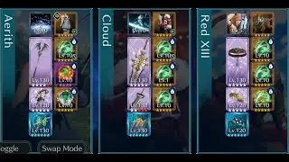 [FF7 Ever Crisis]: GB#19 Mock Battle Cloud dps (S4 95% - s5 39%)