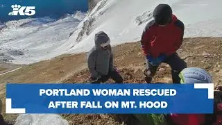 Portland woman rescued on Mt. Hood