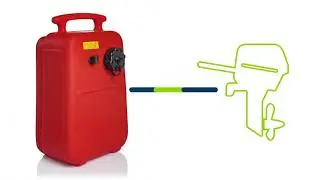 Scepter Marine OEM Choice Portable Fuel Tank  3.2-Gallon EPA-Compliant Model# 08576