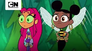 AVISO NOTURNO | OS JOVENS TITÃS EM AÇÃO | CARTOON NETWORK