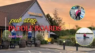 Pint-Sized Paradise: Pub Stop & Paddle Boarding in Our Campervan!