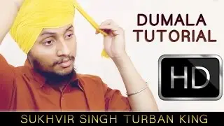 Easy to tie DUMALA -  FULL VIDEO - Tutorial - Fully Explained 2016 - Sukhvir Singh