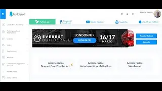 Builderall tutorial italiano : Il nuovo back office di Builderall