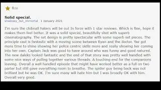 Bonus Bit: Doctor Who 2021 Special Positive Review